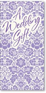 Gold foil floral border