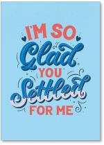 So glad you settled 