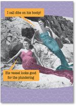 Retro mermaid women