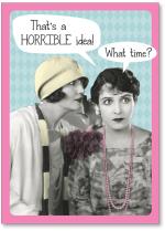 Retro women whispering