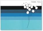 Daisies On Shades Of Blue