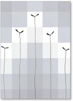 Graphic Flowers & Squares