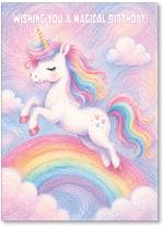 Colored Pencil Unicorn