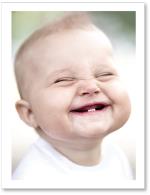 (PB) Baby with toothy smile