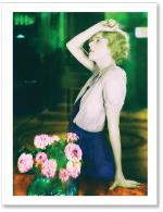 (PB) retro distraught woman