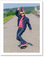 (PB) Man on skateboard