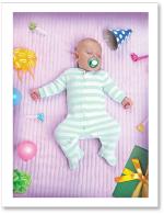 (PB) Sleeping birthday baby