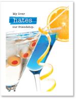 (PB) Two martini glasses