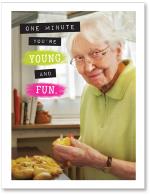 (PB) Old lady at stove