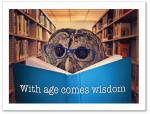 (PB) Owl reading a book