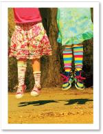 (PB) Girls With Colorful Socks