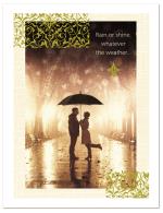 (PB) Couple under umbrella