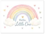 (PB) Soft hand-painted rainbow