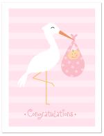 (PB) Stork with baby girl