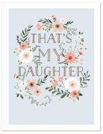 (PB) Feature lettering That's My Daughter