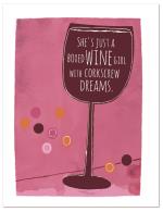 (PB) wine glass and circles