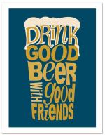 (PB) Beer glass with words
