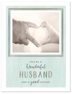 (PB) Man and child's hands making heart