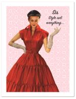 (PB) Woman In 50's Style Dress