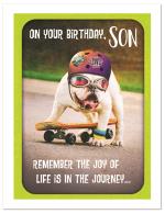 (PB) Dog on a skateboard