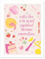 (PB) Baking items on pink