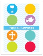 (PB) Circles with cross, dove and challis.
