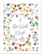 (PB) Watercolor pansy border