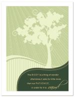 (PB) Tree and patterned landscape