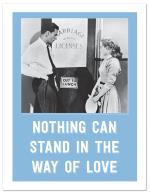 (PB) Vintage couple getting marriage license