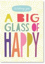 A big glass of happy