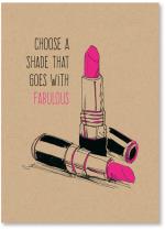 Pink lipstick
