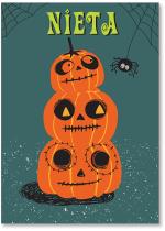Stack of Jack-o-lanterns