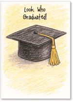 Crayon Graduation Cap