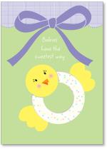 Baby Chick Rattle