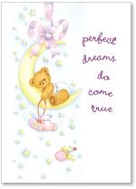 Bear On Crescent Moon