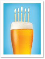 Beer with Candles