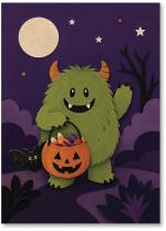 Friendly green monster