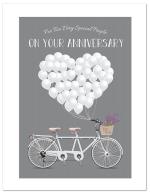 (PB) Balloons on bike built for two