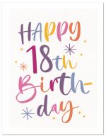Happy 18th Birthday