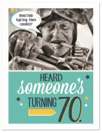 Photo of a biker granny with cigar in mouth